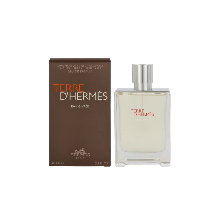 Frasco oficial de Terre d'Hermès Eau Givrée analisado em auditoria de compra e fixação