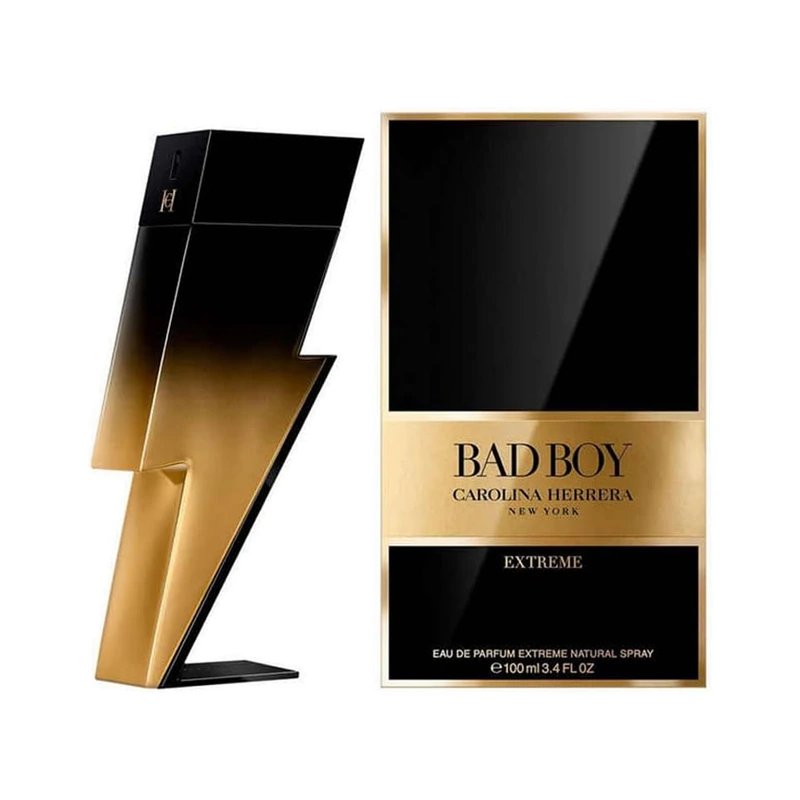 Carolina Herrera Bad Boy Extreme Eau de Parfum: vale a pena à noite pela longa fixação na pele e projeção.