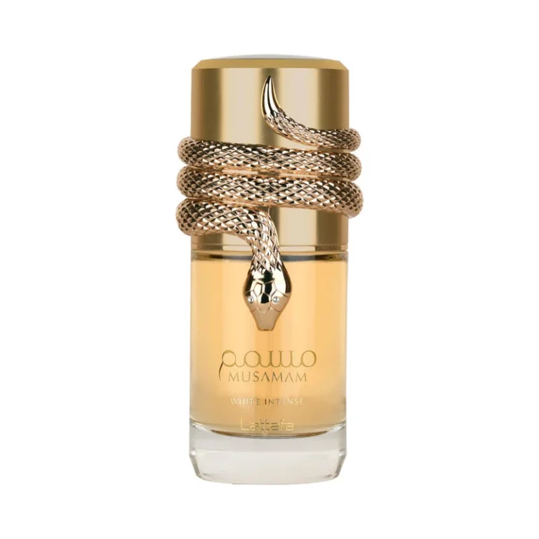 Lattafa Pride Musamam White Intense Eau de Parfum: perfume árabe da cobra vale a pena em fixação na pele e projeção.